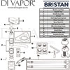 Bristan Cinnamon Easyfit Sink Mixer Tap Spares